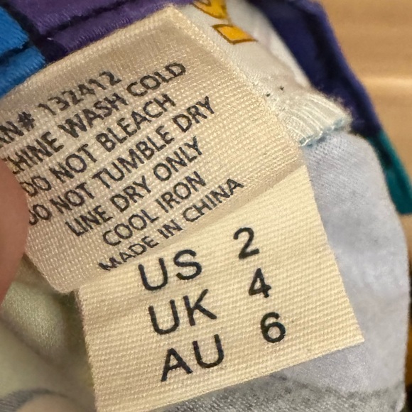 NWT Loudmouth Ladies 2/Small Low Rise Colorful Disco Ball Flared Golf Pants - Picture 9 of 11